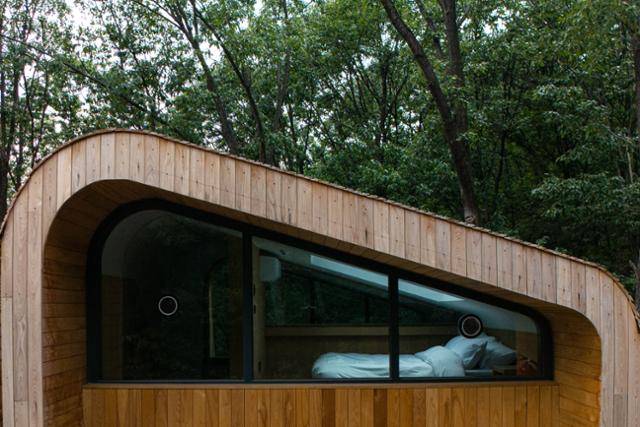 서울 노원구 자연휴양림 '수락휴' 트리하우스.