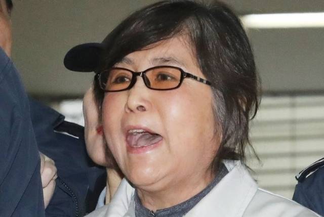 박근혜정부 국정농단 사건 핵심 인물 최서원(개명 전 최순실). 연합뉴스