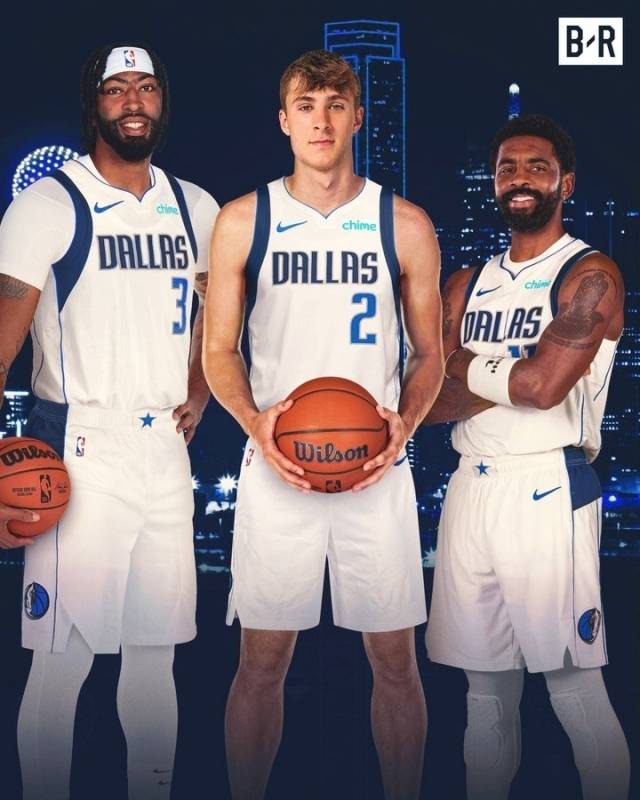 댈러스는 현재 돈치치 체제에서 벗어나 새로운 시대를 열고 있다. 돈치치 대신 선택한 앤서니 데이비스를 중심으로 카이리 어빙이 부상에서 회복 중이며 1.8%의 기적으로 지명한 ‘특급 신인’ 쿠퍼 플래그는 NBA 서머리그에서 가능성을 증명했다. 사진=블리처리포트 SNS