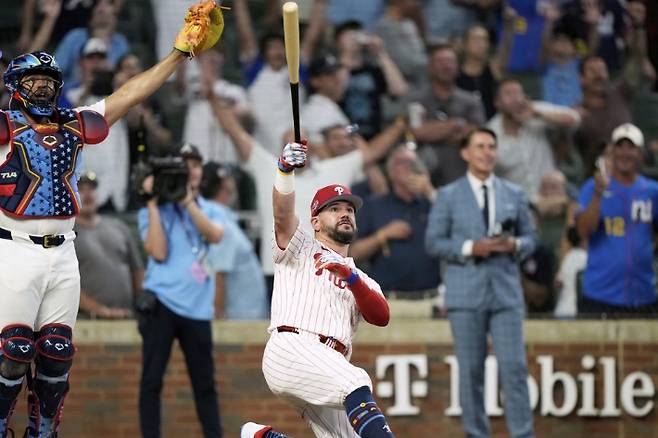 슈워버의 올스타전 홈런 모습. AP=연합뉴스