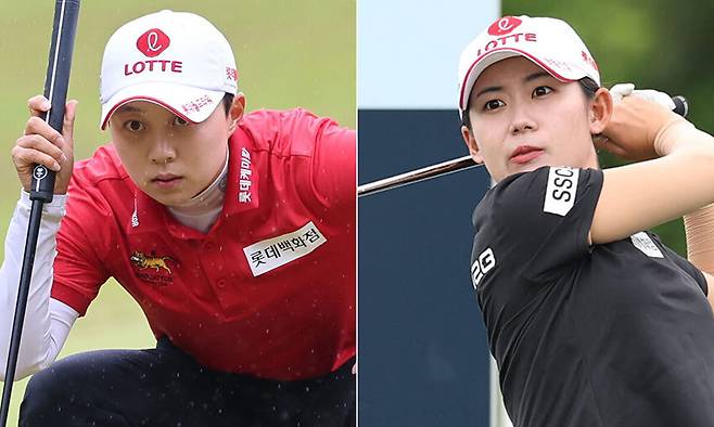 김효주, 황유민.