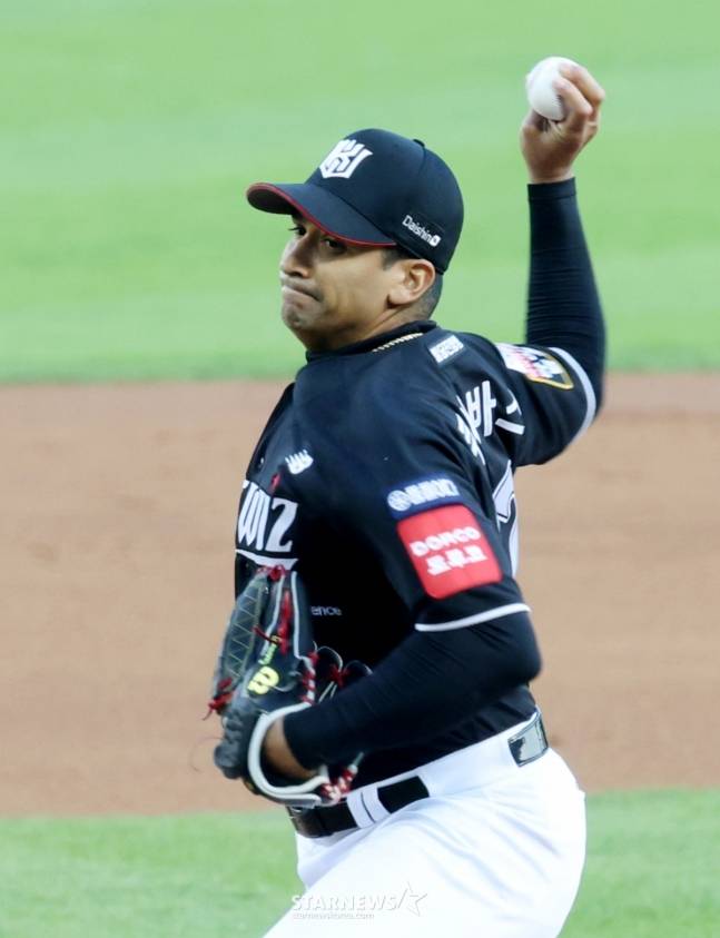 KT 윌리엄 쿠에바스. /사진=김진경 대기자