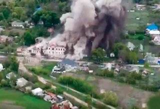 우크라이나군이 최근 공개한 영상에서 구드코프 소장의 암살 당시로 추정되는 현장 모습. 우크라이나군 제225연대 텔레그램 캡처