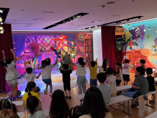 대백프라자갤러리에서 진행되는 어린이 미술 체험전