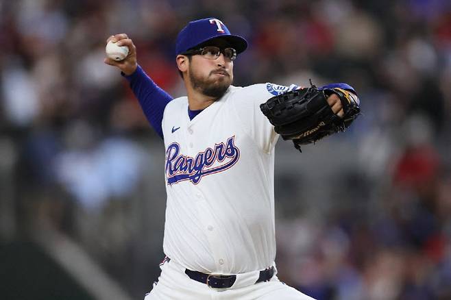 텍사스 레인저스에서 애틀랜타 브레이브스로 트레이드 된 데인 더닝. 사진=AFPBBNews