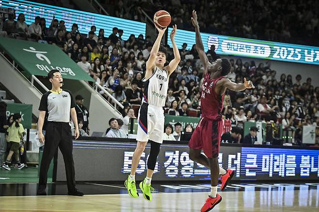 남자 농구 대표팀 이현중. /사진=대한민국농구협회 제공