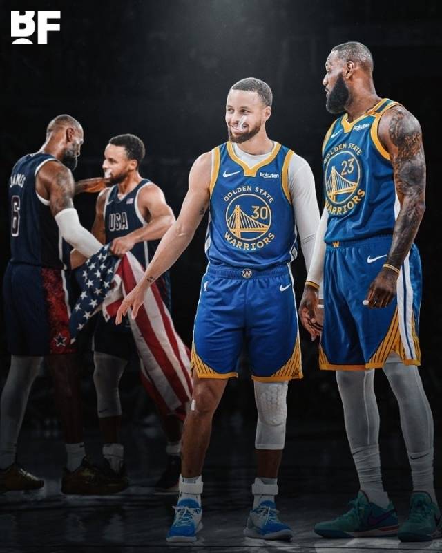 ‘스포르팅 뉴스’는 “레이커스의 시즌 초 부진 후 제임스와 골든스테이트가 연결된 루머는 끊이지 않았다. 비스턴의 트레이드 시나리오가 터무니없지 않다”며 “제임스가 커리, 그린, 버틀러와 함께한다면 무려 3명의 명예의 전당급 선수들과 함께 커리어 마지막 우승 도전을 할 수 있다”고 바라봤다. 사진=바스켓볼 포에버 SNS