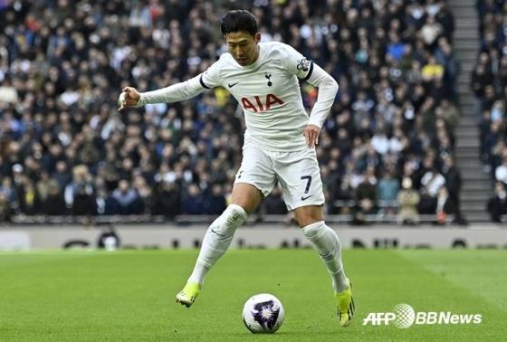 토트넘 공격수 손흥민. /AFPBBNews=뉴스1