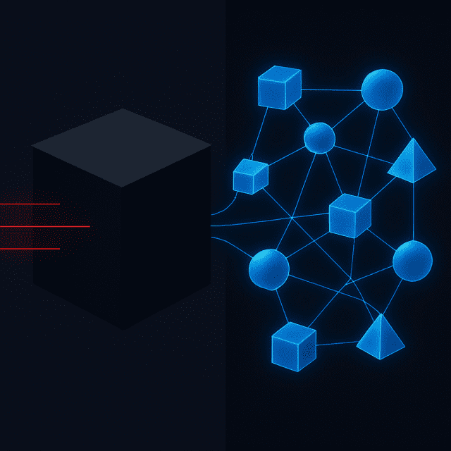 거대 AI 모델의 발전으로 기술 경쟁의 초점이 GPU 성능을 넘어 데이터센터의 숨은 약점이었던 '네트워크'를 효율적으로 연결하는 방향으로 옮겨가고 있다. (사진=챗GPT 이미지 생성기)