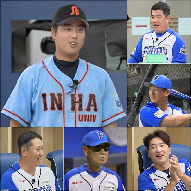 스튜디오C1의 야구 예능 ‘불꽃야구’가 사상 첫 TV 생중계로 진행된 인하대학교와의 두 번째 직관 경기 비하인드를 공개한다. 이번 불꽃야구 직관 일정의 하이라이트였던 이 경기를 앞두고, 선수단에는 '욕설 금지령'이 내려지는 등 긴장과 설렘이 공존했다. 한편, 생일파티에서는 케이크 크기 차이로 '선수 차별설'이 제기돼 웃음을 주었다. 경기의 최대 관심사는 원소속팀 인하대로 잠시 복귀한 '스파이' 문교원이었다. 그는 파이터즈 라커룸을 찾아 동료들을 도발하고 상대 팀의 전력을 분석해주는 등 아슬아슬한 이중 플레이를 선보였다. 또한, 부진에 빠진 박용택은 출전을 위해 진지하게 훈련에 임하며 김성근 감독에게 강하게 어필했다. 인하대 역시 자신감을 드러내며 총력전을 예고했다. 이 모든 이야기는 21일 저녁 8시, 스튜디오C1 유튜브 채널에서 진행되는 불꽃야구 생중계 방송을 통해 확인할 수 있다.