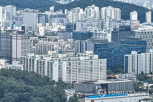 서울 시내 아파트 단지의 모습. 연합뉴스