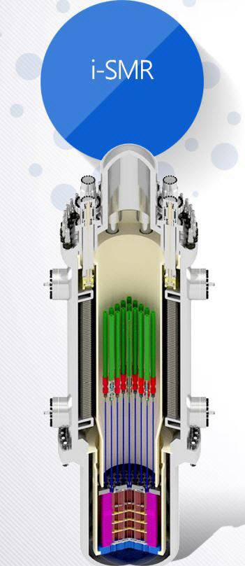 정부가 개발하고 있는 혁신형 i-SMR 개념도.