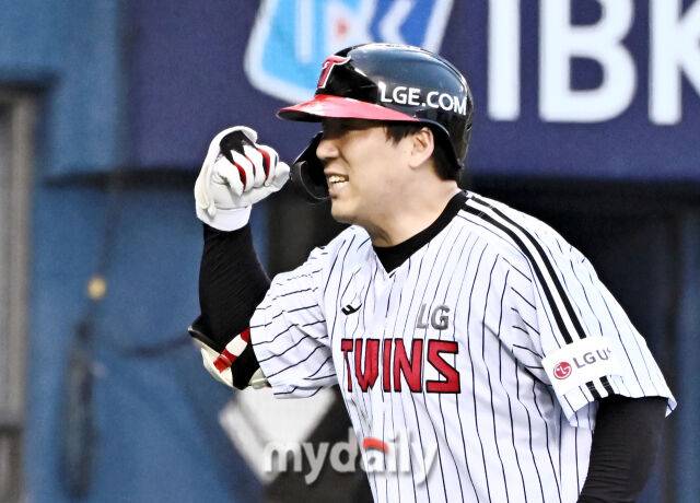 LG 트윈스 김현수./마이데일리