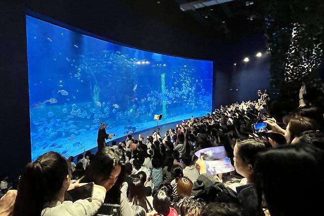 롯데월드 아쿠아리움 하노이 메인수조