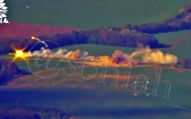 우크라이나 안보매체 디펜스 익스프레스에 따르면 최근 우크라이나 공군 제39 전술항공여단은 레이더 파괴용 공대지 미사일 AGM-88 함(HARM)을 활용해 러시아 레이더 시설을 파괴했다. 2025.6.2 텔레그램