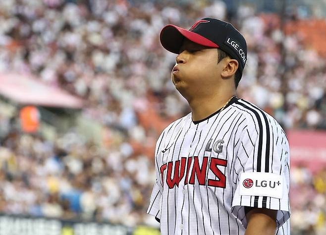 LG 송승기. 연합뉴스