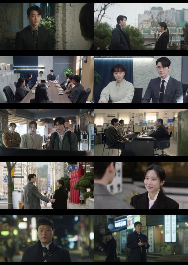 ▲ 19일 방송된 tvN 토일드라마 '서초동' 장면들. 영상 캡처