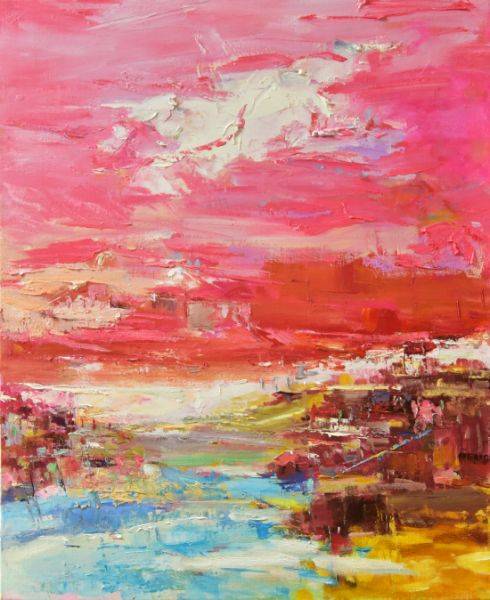 김인자 作 '자연,시각적언어_17'.