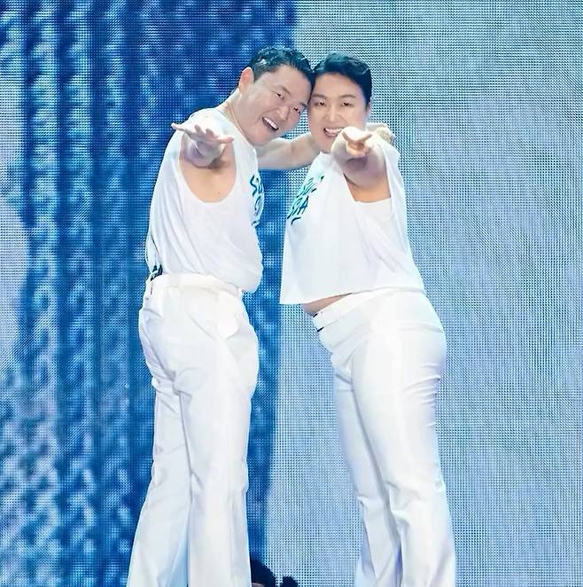 싸이와 이수지. 사진 | 싸이 SNS