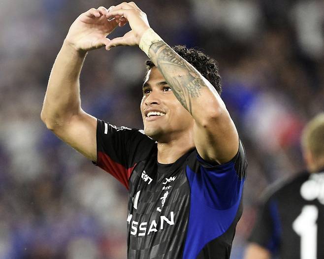 사진=요코하마 F.마리노스 SNS 캡처