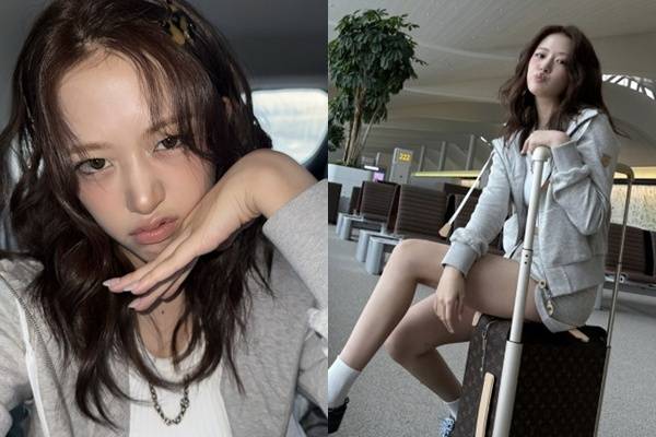 안유진 소셜 계정 캡처