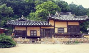 화재 전 청송 사남고택.