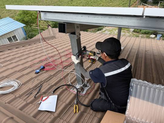 신재생에너지 분야에서는 한국에너지공단 등록 참여기업으로서 주택 태양광 지원사업을 당진시와 함께 수행하고 있다. 사진=(주)벽우 재공.