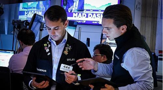 뉴욕 증권거래소의 트레이더. (사진=로이터연합뉴스)