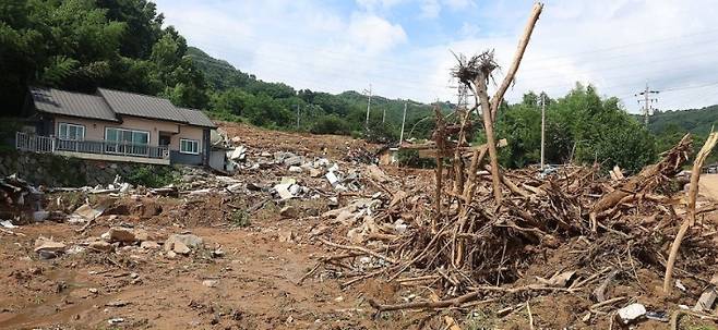산청군 산청읍 부리 내부마을. 연합뉴스