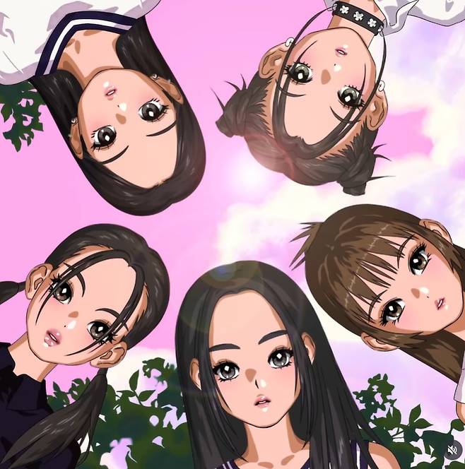 ▲ 뉴진스. 출처| 뉴진스 인스타그램