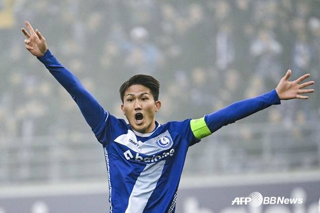 헨트 센터백 와타나베 츠요시. /AFPBBNews=뉴스1