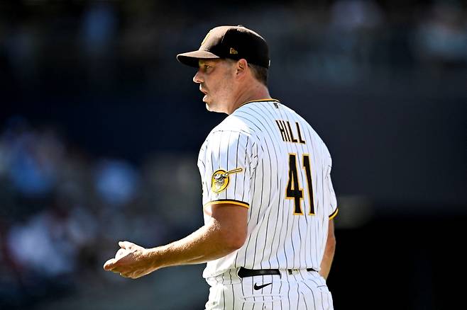 2023시즌 리치 힐의 샌디에이고 파드리스 시절 모습. /AFPBBNews=뉴스1