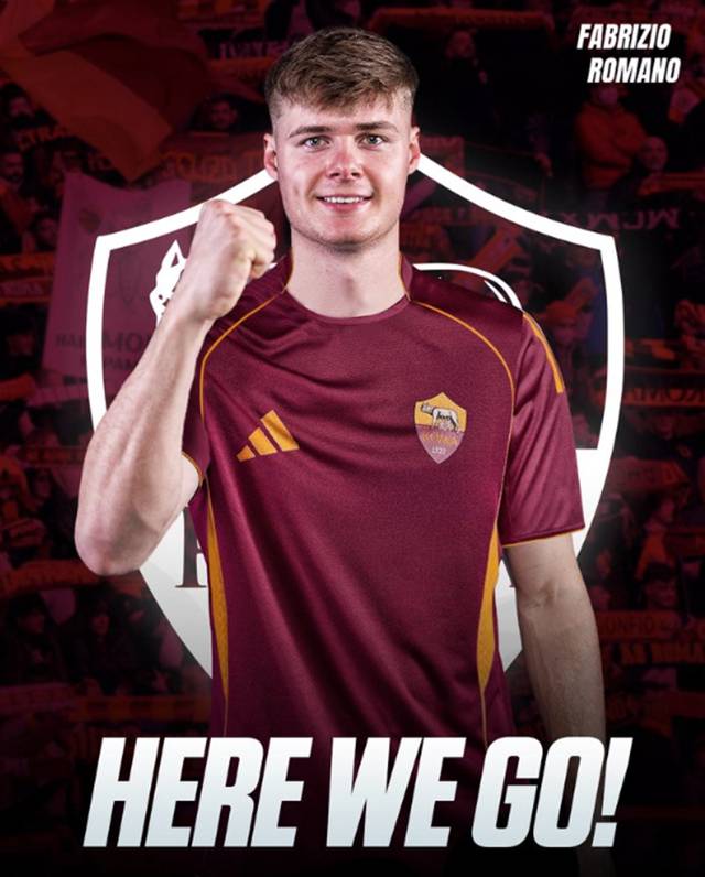 에반 퍼거슨. /사진=파브리시오 로마노 SNS