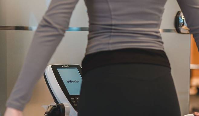 대구메리어트호텔 루프 톱 피트니스 인바디 시설. 대구메리어트호텔 제공