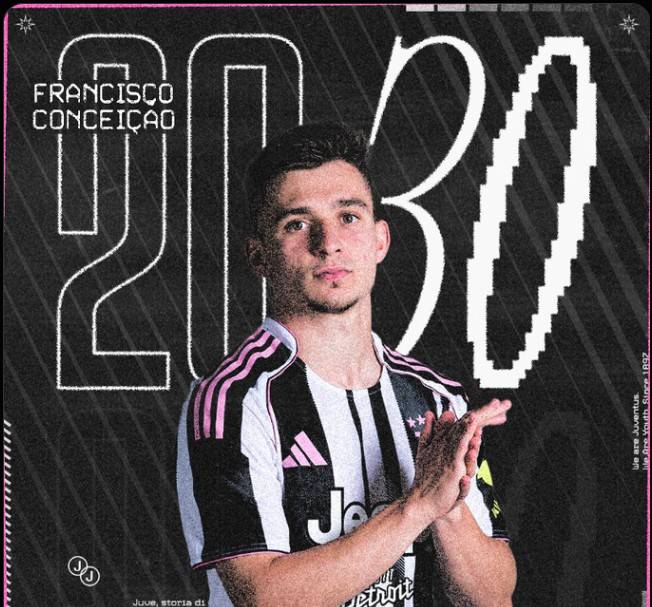 프란시스쿠 콘세이상(유벤투스). 유벤투스 X 캡처
