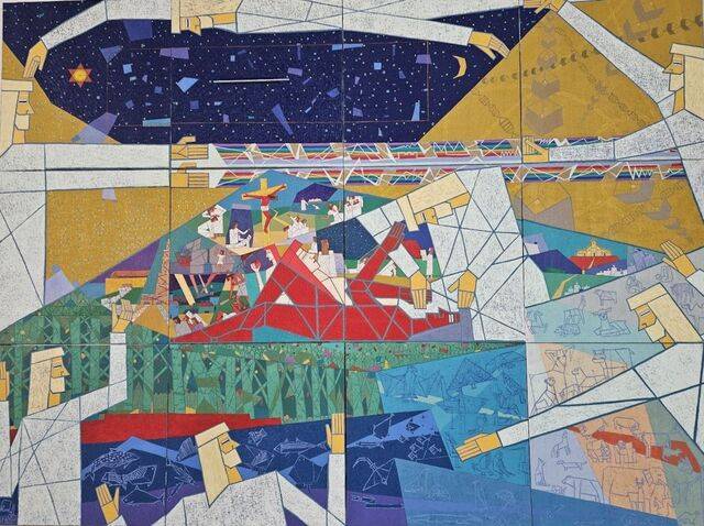 이도선 작가의 2025년 작품 ‘하나님의 천지창조’. 이 작가 제공