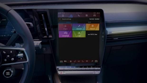 르노 세닉 E-Tech 100% 일렉트릭, 장 미셸 자르의 시그니처 사운드