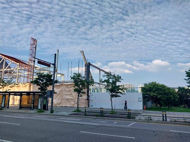 옥정신도시 마지막 중심상가·복합용지 부지ⓒ데일리안 오명근 기자