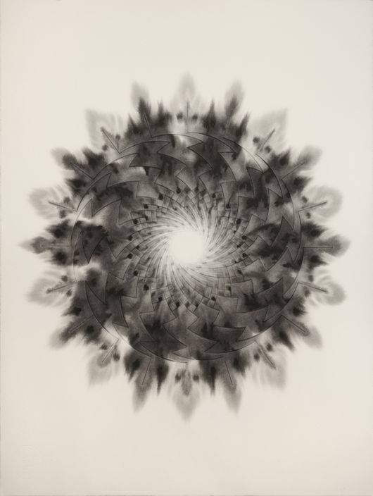 Entoptima, 76x56cm, 2018, ink on paper