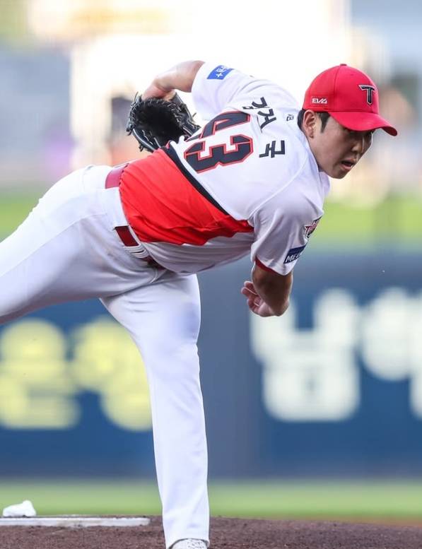 25일 선발로 출격하는 KIA 타이거즈 김건국