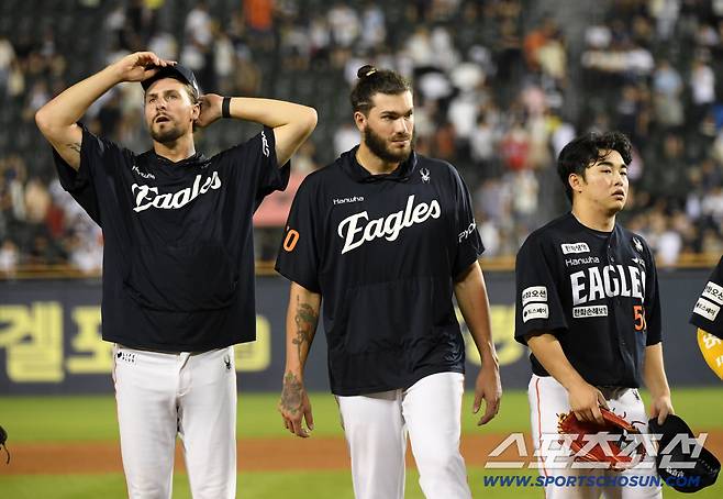 에이스 폰세의 6이닝 무실점 호투에도 연장 11회 접전 끝 승부를 가리지 못한 한화.