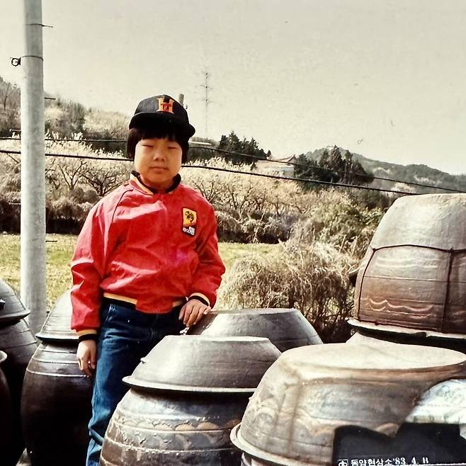 1983년 해태 타이거즈 어린이 회원으로 가입한 황승식 교수. ⓒ황승식 교수 제공