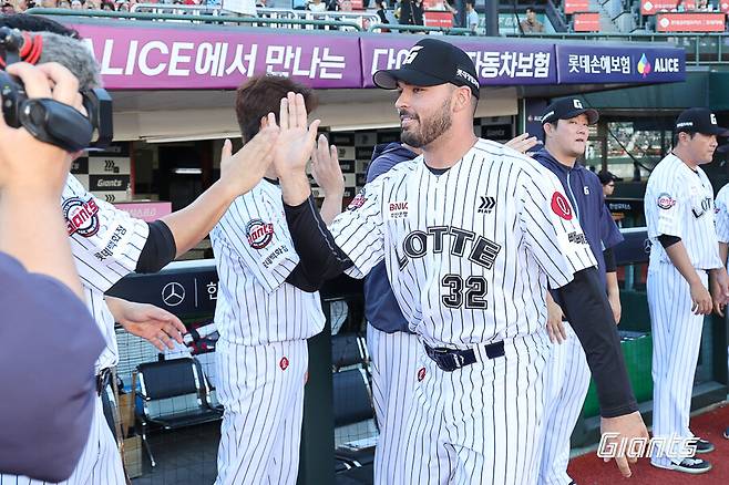 ▲ 알렉 감보아 ⓒ롯데 자이언츠