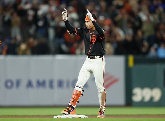 이정후는 26~27일(한국시각) 이틀 동안 5안타를 뽑아내며 타격감을 잔뜩 끌어올렸다. AFP연합뉴스
