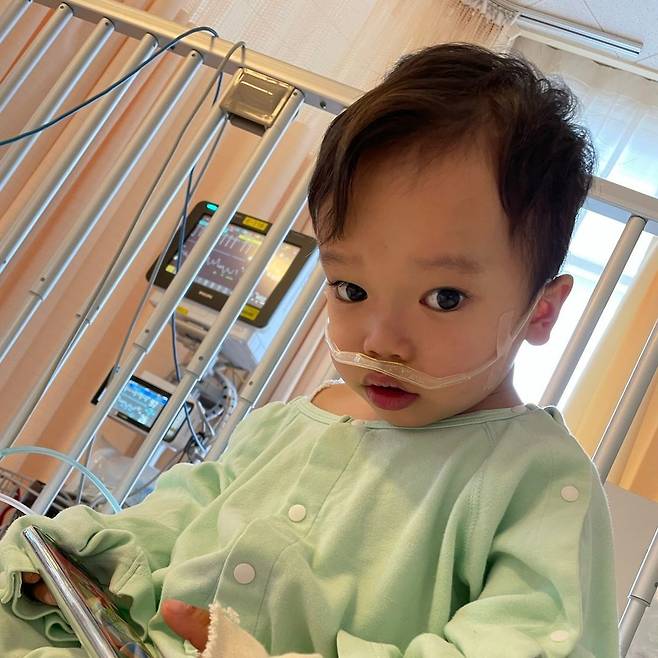 6분간의 심정지를 극복한 쇼마. (사진=틱톡 캡처.)