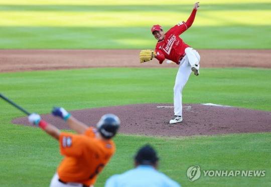 역투하는 김광현 / 사진=연합뉴스
