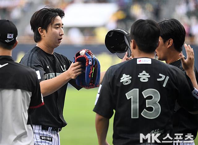 27일 두산전에 선발 출격하는 최채흥. 사진=천정환 기자