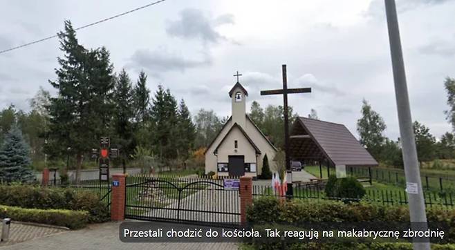 자인을 살해한 신부가 일하던 교회 (구글지도/비아도모시 갈무리)