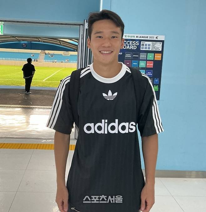 포항 이태석이 27일 대구전이 끝난 뒤 포즈를 취하고 있다. 사진 | 대구=박준범기자