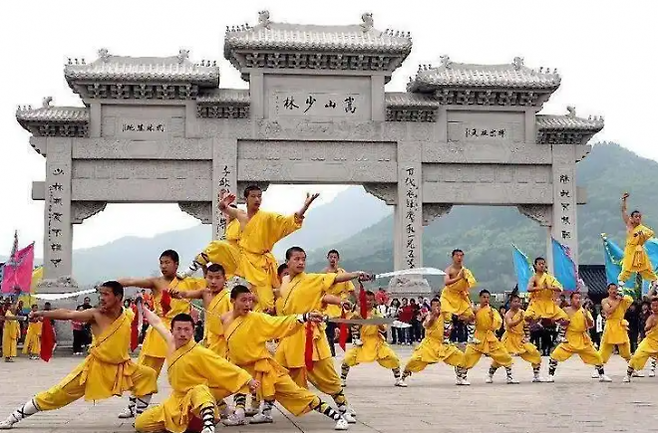 소림사와 소림쿵푸 자료사진